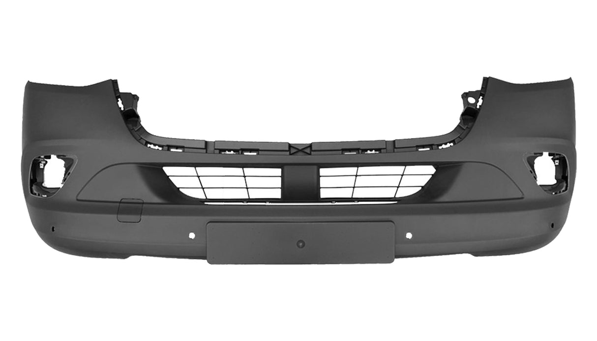 Paraurti anteriore Mercedes Sprinter con fendinebbia e parkassist.