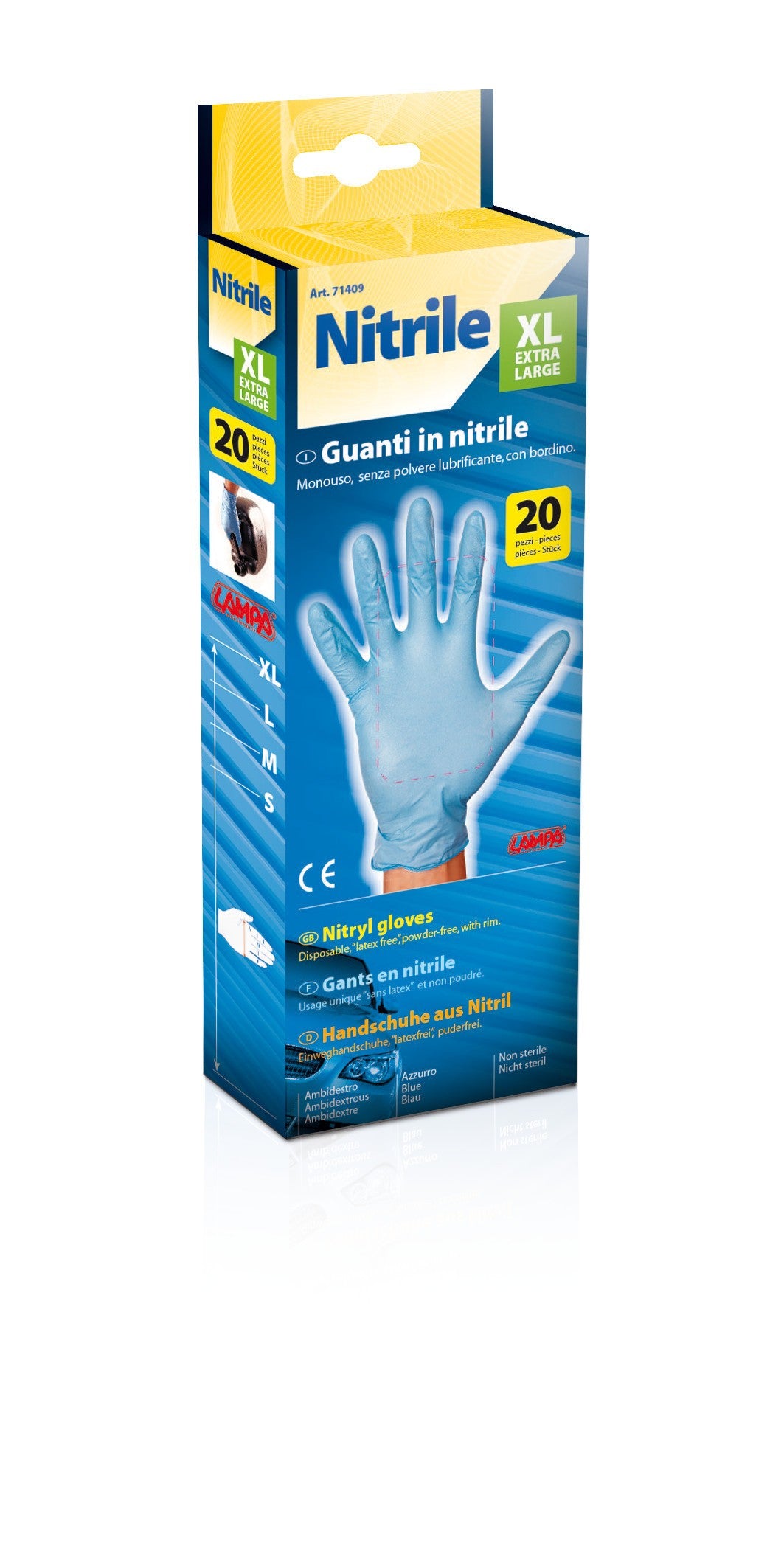 Guanti in nitrile - 20 pz