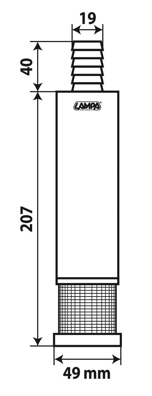 Pompa aspira liquidi elettrica ad immersione, 12V - 30 L/min