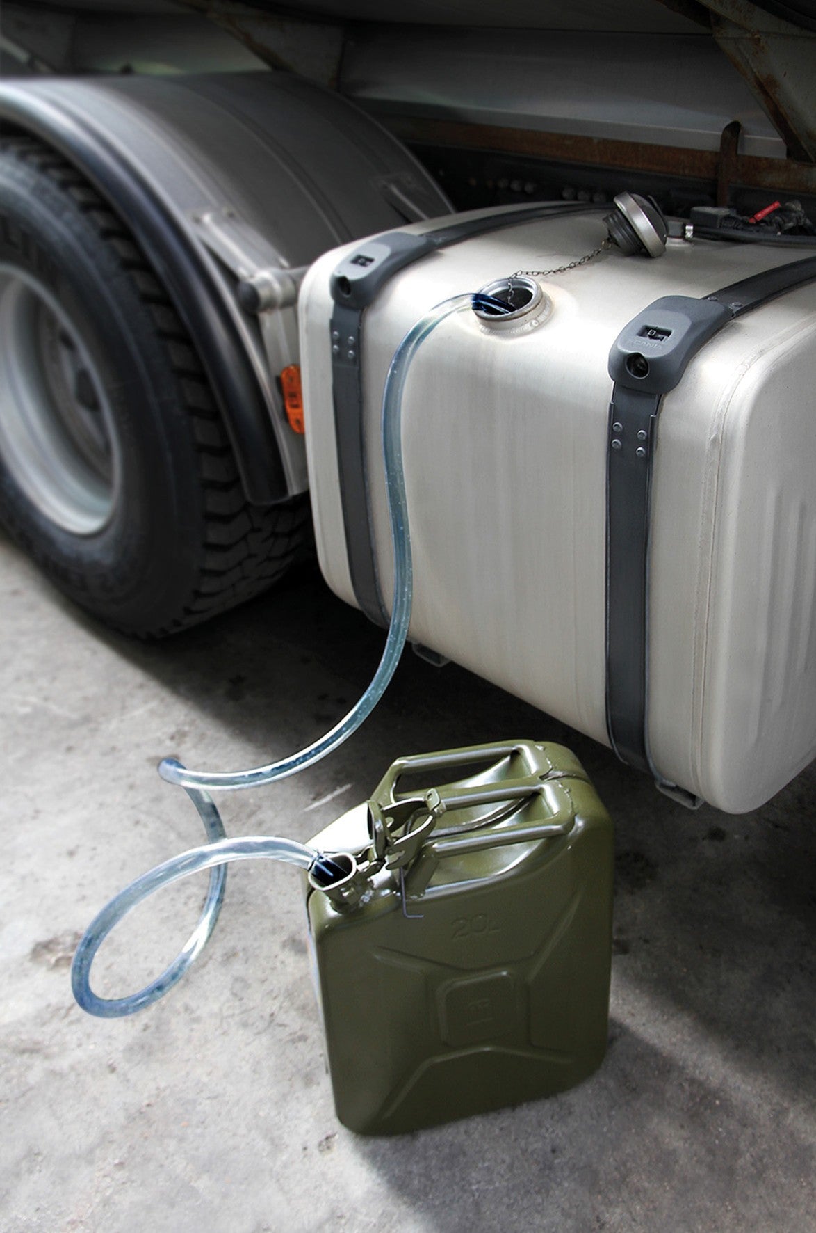 Travaso, pompa a sifone automatica - L - Ø 18 mm - 250 cm