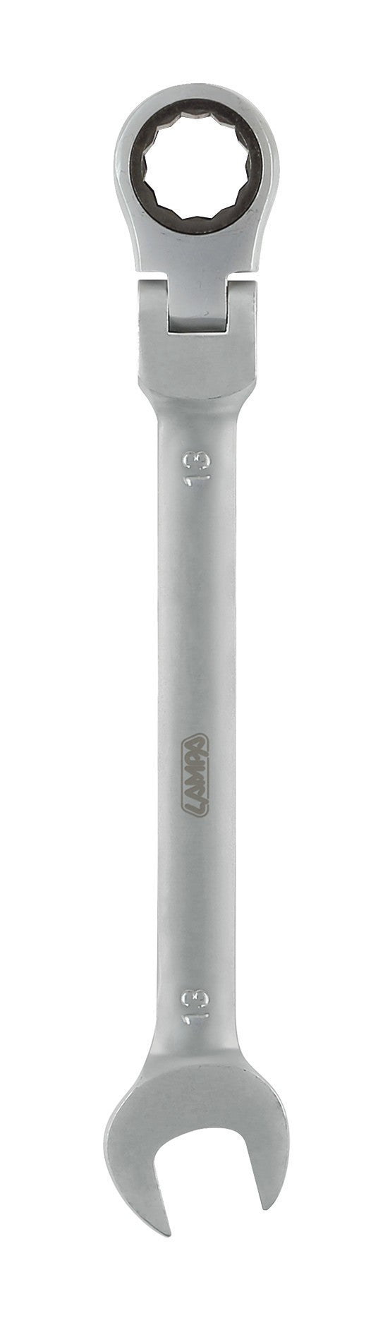 Chiave combinata con cricchetto snodato - 13 mm