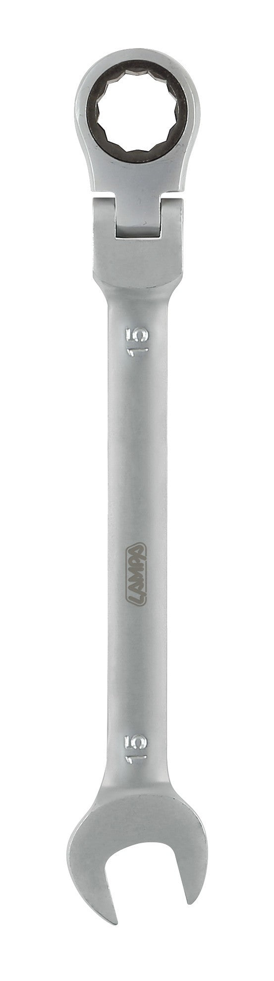 Chiave combinata con cricchetto snodato - 15 mm