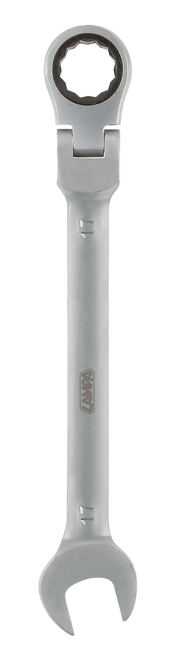 Chiave combinata con cricchetto snodato - 17 mm