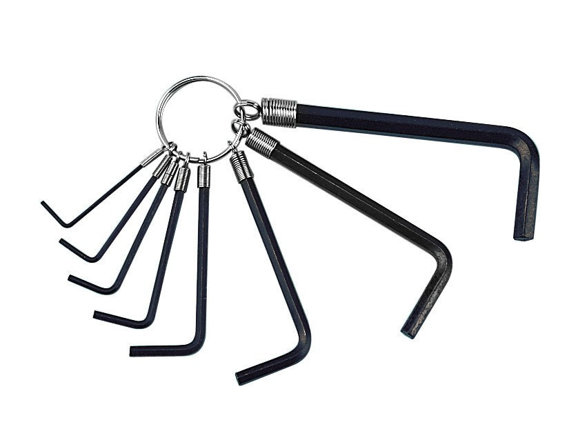 Set 8 chiavi esagonali maschio