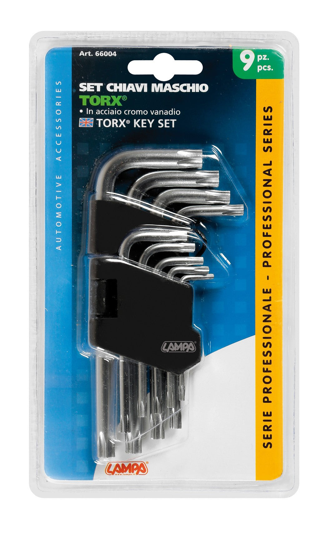 Set 9 chiavi Torx®