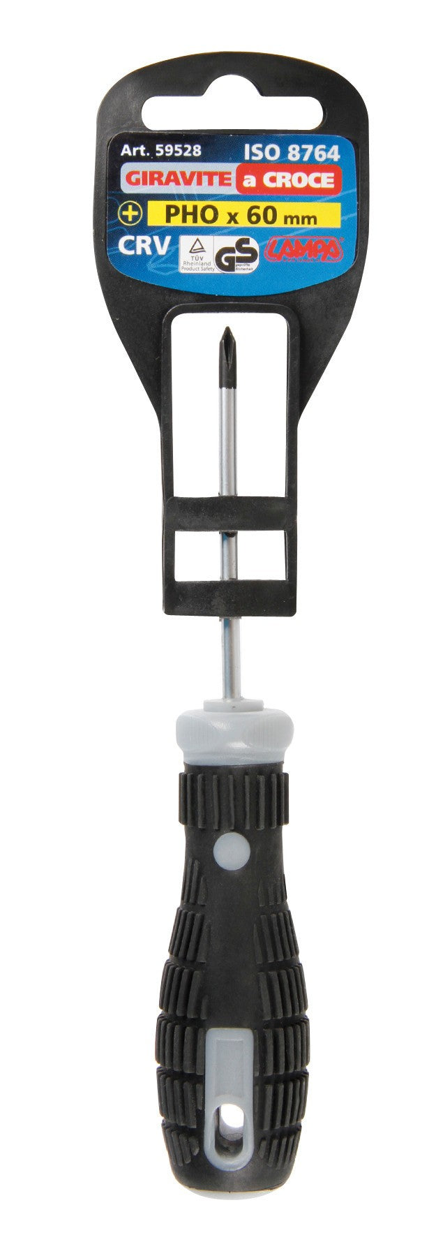 Giravite per viti a testa con croce - PH0 x 60 mm