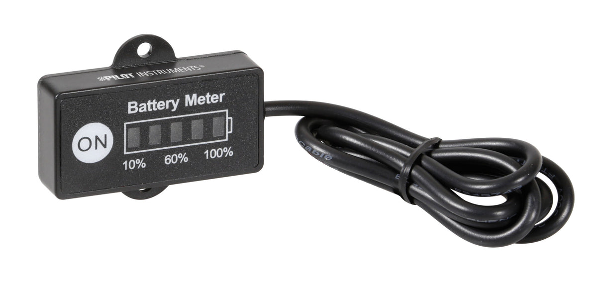 Indicatore di carica a Led per batteria, 12/24V