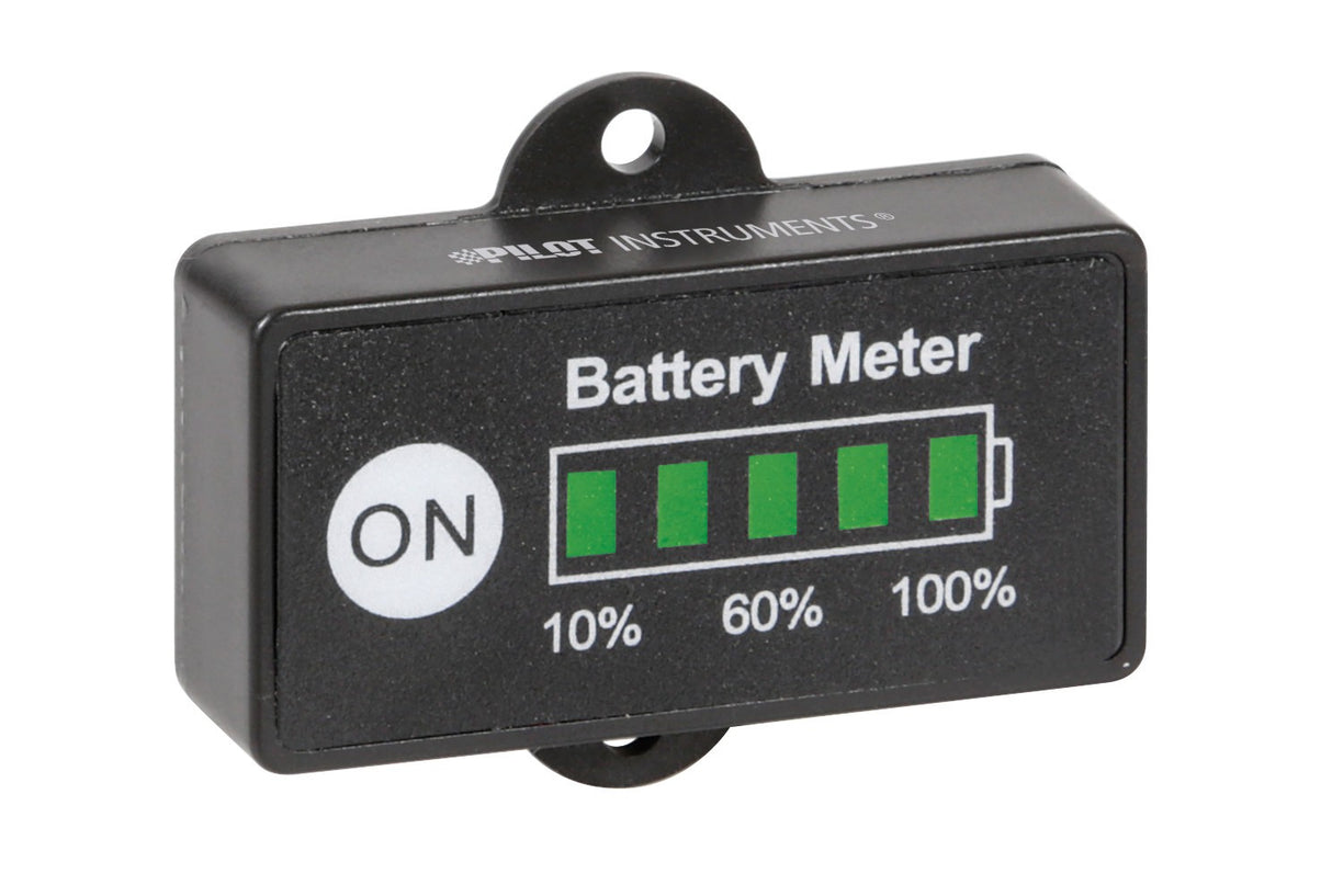 Indicatore di carica a Led per batteria, 12/24V