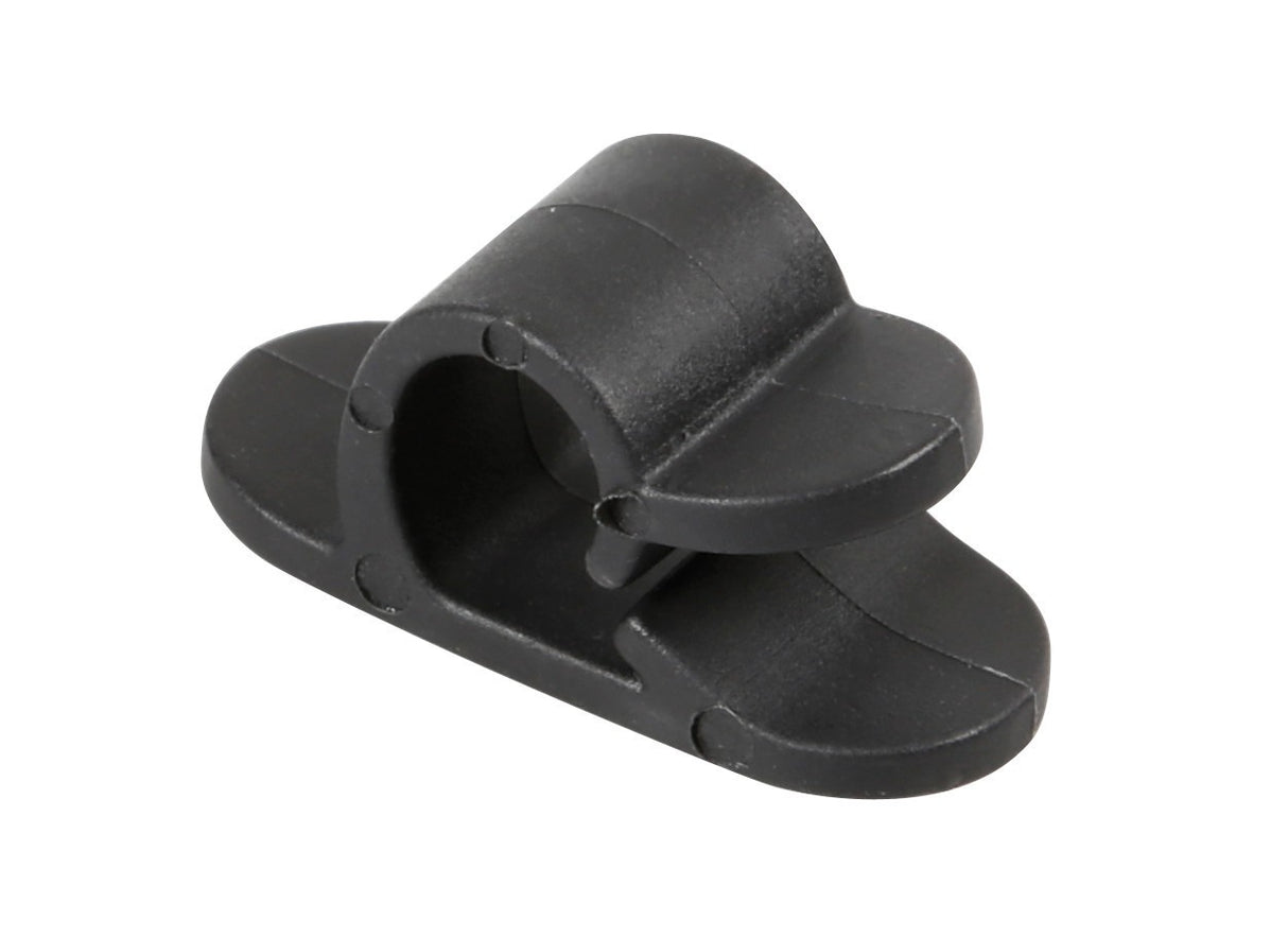 Cable-Clamp, clips fermacavi adesive, 6 pz