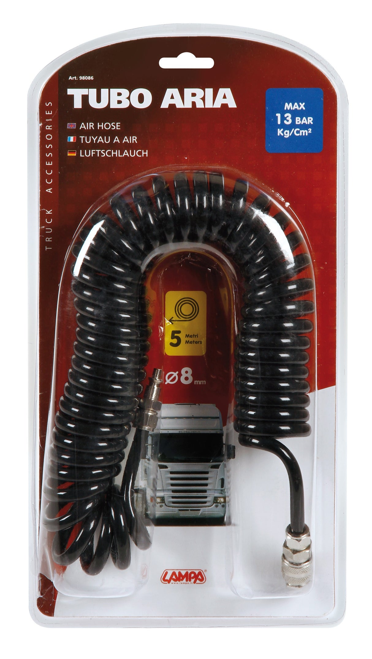 Tubo aria - Ø 8 mm - 5 m