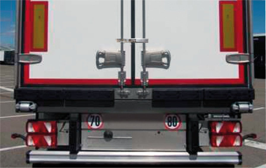 Zanna 4, lucchetto blocca-porte posteriore in acciaio inox