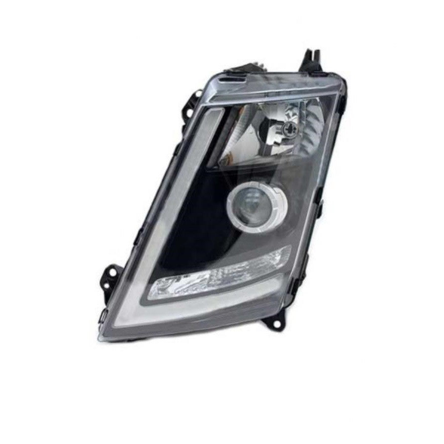 Left headlight Volvo FH4 Xenon black parabolic