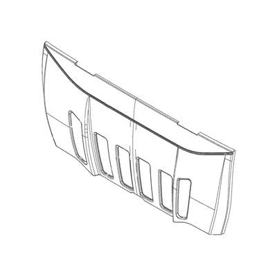 Hood grille mask for Astra HD8