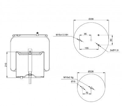 Firestone Air Suspension Rear for Scania R