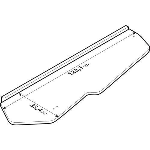 Long center dashboard table - Volvo FH 4 Series