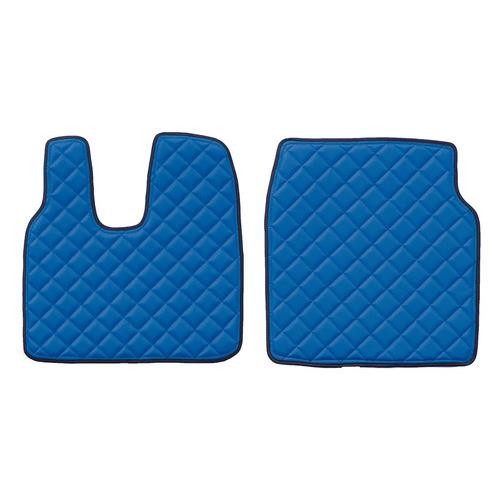 Pair of imitation leather carpets - Blue - Man TGL TGM TGS