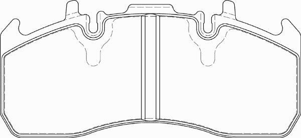 Kit pastiglie freno Volvo / Renault