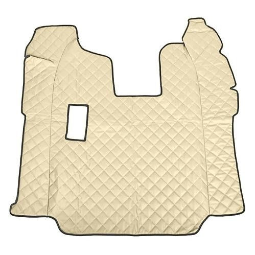 Leatherette centre mat - Cream - Scania R Series 6, Manual
