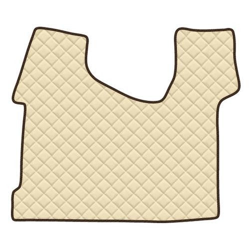 Leatherette centre mat - Cream - Mercedes Actros MP4 narrow cab