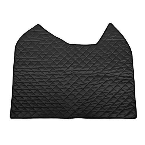 Leatherette centre mat - Black - Mercedes Actros MP4 wide cab