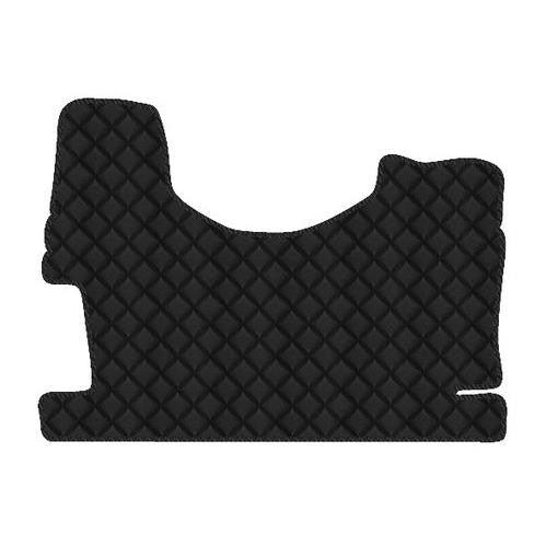 Leatherette central mat - Black Mercedes Actros MP3 high tunnel