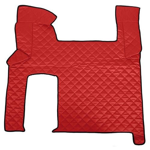 Leatherette centre mat - Red - Man TGX automatic, 2 drawers