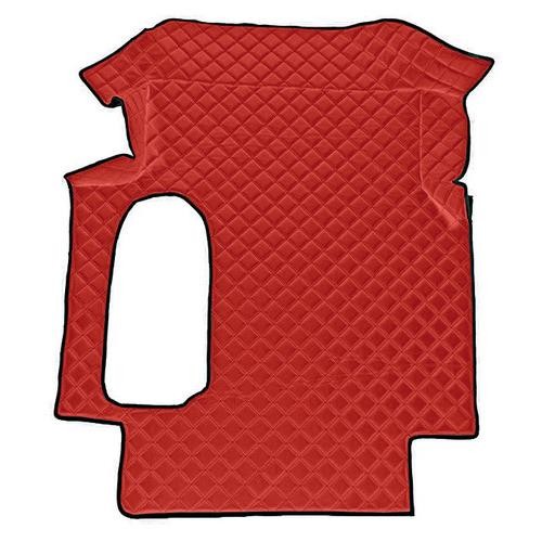 Leatherette central mat - Red - Man TGA wide cab