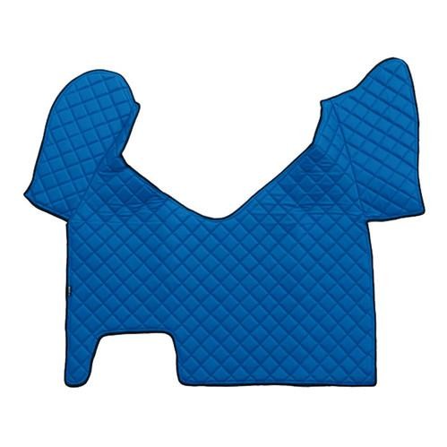 Leatherette central mat - Blue - Iveco Stralis automatic, wide cab