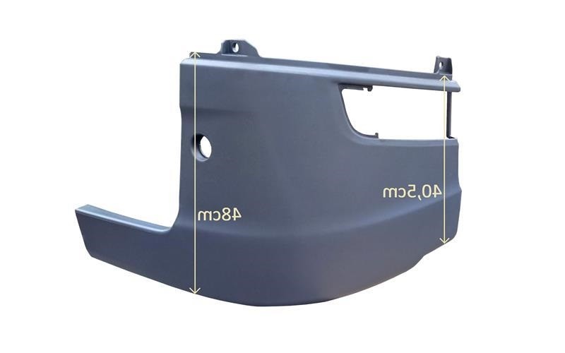Right bumper corner 50cm high for Scania 2017
