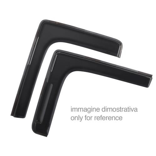 Set of polycarbonate wind deflectors - Mercedes Actros MP1 MP2 MP3