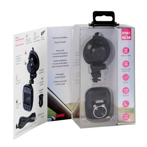 Black Box Pro, 1080P vehicle camera - 25 fps - 12/24V