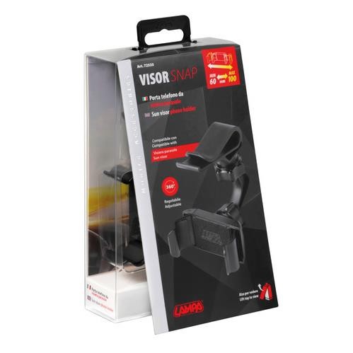 Visor Snap, phone holder for sun visor