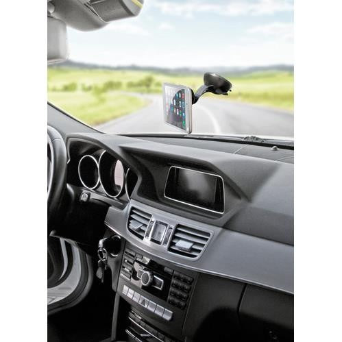 Magneto Fin, magnetic phone holder with adhesive suction cup