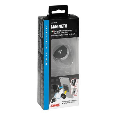 Magneto, magnetic clip phone holder