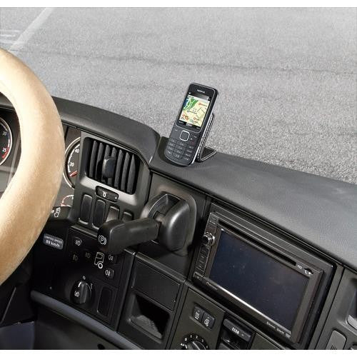 Natural leather magnetic phone holder