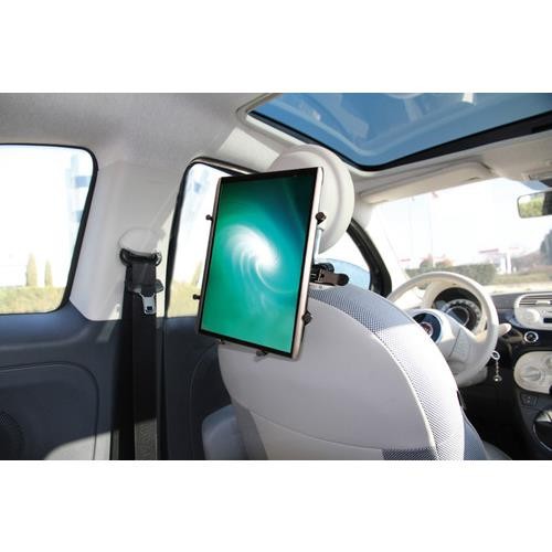 Headrest tablet holder