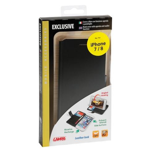 Exclusive, Faux Leather Book Cover - Apple iPhone 7 / 8