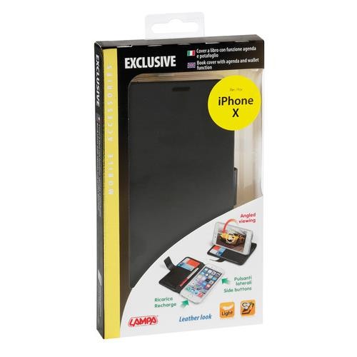 Exclusive, book-style cover in imitation leather - Apple iPhone