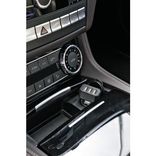 3-Port USB Charger - Fast Charge - 7200 mA - 12/24V