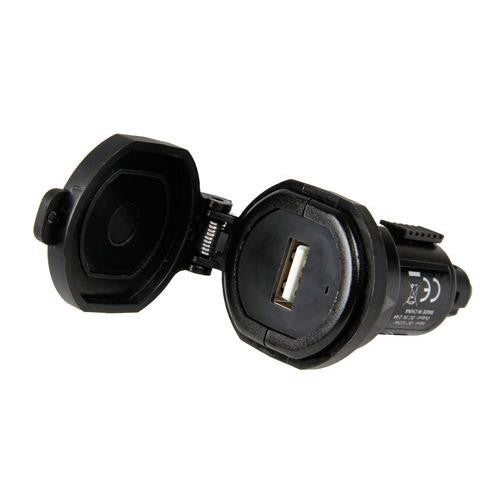 Din-Tech, Din 1 USB port charger - Fast Charge - 2400 mA - 12/32V