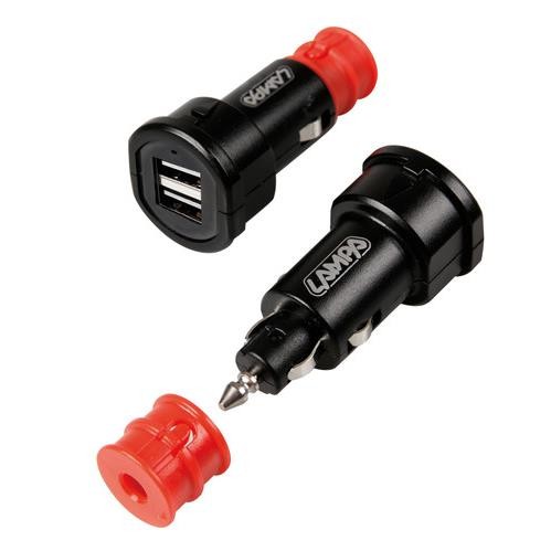 Uni-Tech, Universal Charger 2 USB Ports - Fast Charge - 2700 mA - 12/32V