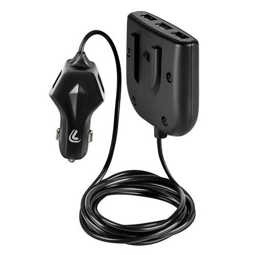 Family Usb, 5-port Usb charger with extension - Fast Charge - 11600 mA - 12/24V