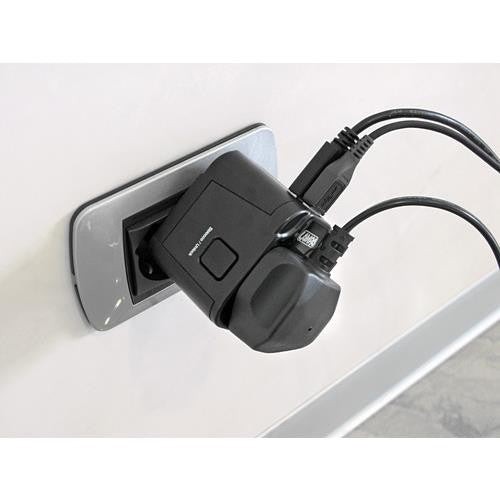 Travel Mate Elite Universal Travel Adapter + 2-Port USB Charger