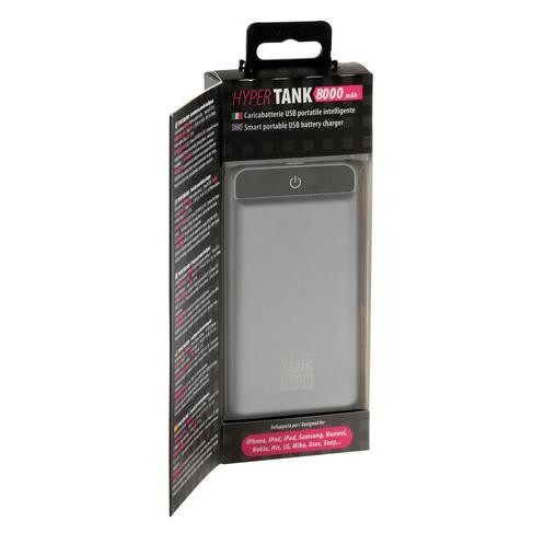 Hyper Tank 8000, Smart Portable USB Charger
