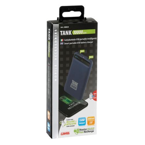 Tank 10000, Smart Portable USB Charger
