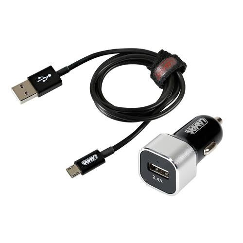 2 in 1 Micro Usb Kit - Fast Charge - 12/24V