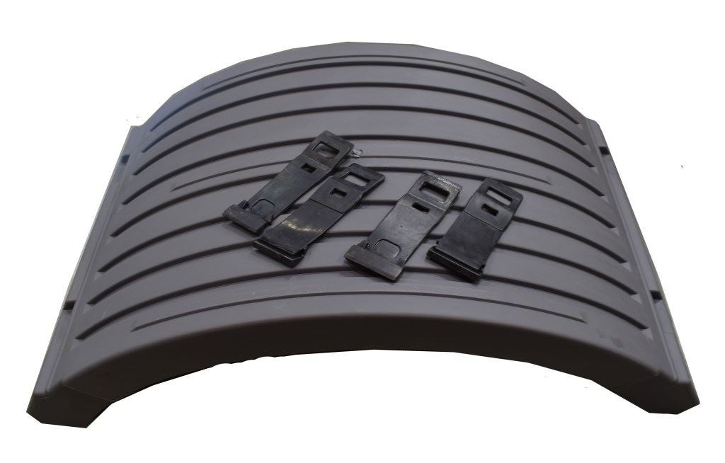 Low fender cap with Actros tie rods