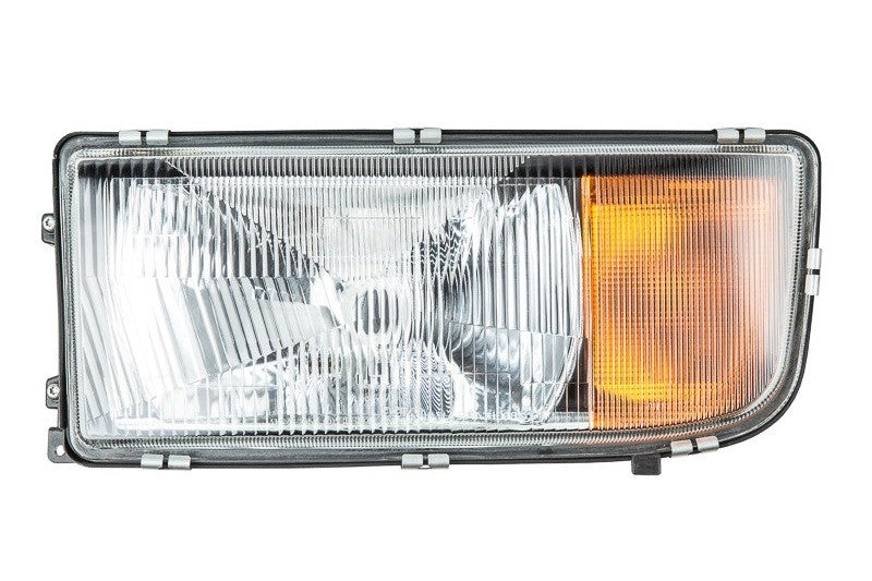 Actros MP1 manual left headlight with orange arrow