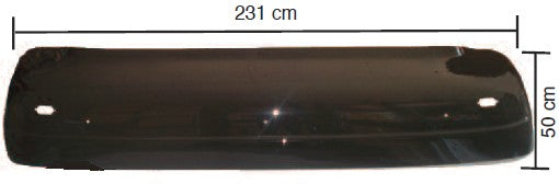 Sun visor for Actros MP1 low roof