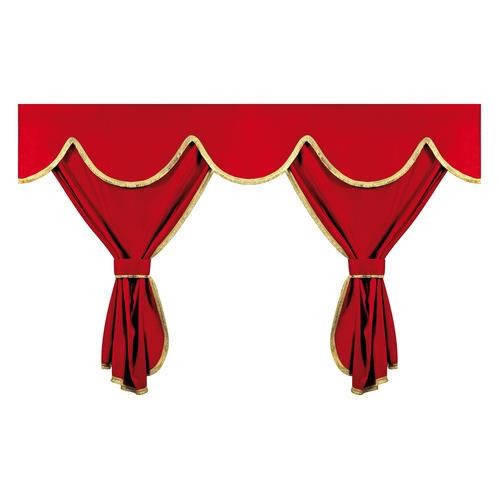 Privilege set tende oscuranti per camion Misure standard Rosso cod 96011